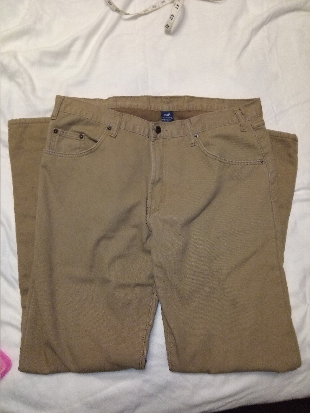 Men's Khaki Chinos - Classic Tan